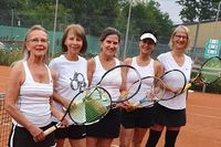 Mannschaft der Damen 50 des Tennisclub Dettenhausen aus dem Jahr 2021