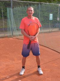 Tennistrainer Tom Kranner vom TC Dettenhausen